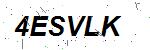 CAPTCHA verification image containing distorted text characters