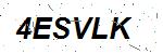 CAPTCHA verification image containing distorted text characters