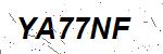 CAPTCHA verification image containing distorted text characters