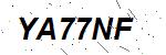 CAPTCHA verification image containing distorted text characters
