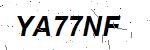 CAPTCHA verification image containing distorted text characters