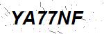 CAPTCHA verification image containing distorted text characters