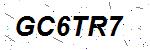 CAPTCHA verification image containing distorted text characters