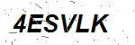 CAPTCHA verification image containing distorted text characters