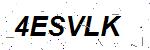 CAPTCHA verification image containing distorted text characters