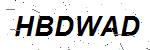 CAPTCHA verification image containing distorted text characters