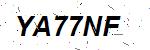 CAPTCHA verification image containing distorted text characters