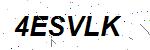 CAPTCHA verification image containing distorted text characters