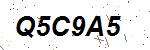 CAPTCHA verification image containing distorted text characters
