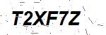CAPTCHA verification image containing distorted text characters