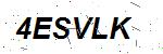 CAPTCHA verification image containing distorted text characters