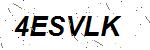 CAPTCHA verification image containing distorted text characters