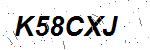 CAPTCHA verification image containing distorted text characters