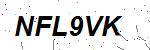 CAPTCHA verification image containing distorted text characters