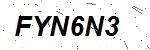 CAPTCHA verification image containing distorted text characters
