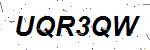 CAPTCHA verification image containing distorted text characters