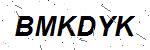 CAPTCHA verification image containing distorted text characters