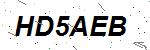 CAPTCHA verification image containing distorted text characters