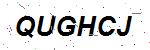 CAPTCHA verification image containing distorted text characters