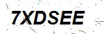 CAPTCHA verification image containing distorted text characters