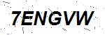 CAPTCHA verification image containing distorted text characters