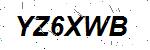CAPTCHA verification image containing distorted text characters