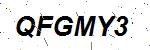CAPTCHA verification image containing distorted text characters