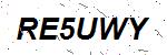 CAPTCHA verification image containing distorted text characters