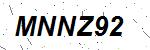 CAPTCHA verification image containing distorted text characters