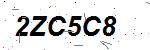 CAPTCHA verification image containing distorted text characters