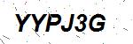 CAPTCHA verification image containing distorted text characters