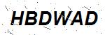 CAPTCHA verification image containing distorted text characters