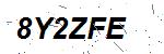 CAPTCHA verification image containing distorted text characters