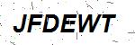 CAPTCHA verification image containing distorted text characters