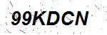 CAPTCHA verification image containing distorted text characters