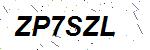 CAPTCHA verification image containing distorted text characters