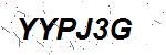CAPTCHA verification image containing distorted text characters