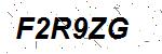 CAPTCHA verification image containing distorted text characters