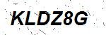 CAPTCHA verification image containing distorted text characters