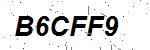 CAPTCHA verification image containing distorted text characters