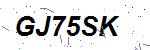 CAPTCHA verification image containing distorted text characters