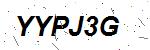 CAPTCHA verification image containing distorted text characters