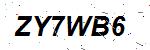 CAPTCHA verification image containing distorted text characters