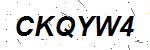 CAPTCHA verification image containing distorted text characters