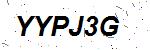 CAPTCHA verification image containing distorted text characters