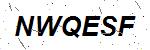 CAPTCHA verification image containing distorted text characters