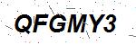 CAPTCHA verification image containing distorted text characters