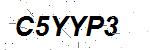 CAPTCHA verification image containing distorted text characters