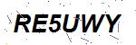 CAPTCHA verification image containing distorted text characters