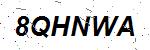 CAPTCHA verification image containing distorted text characters